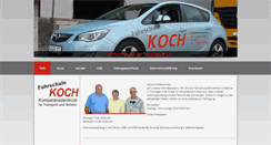 Desktop Screenshot of fs-koch.com